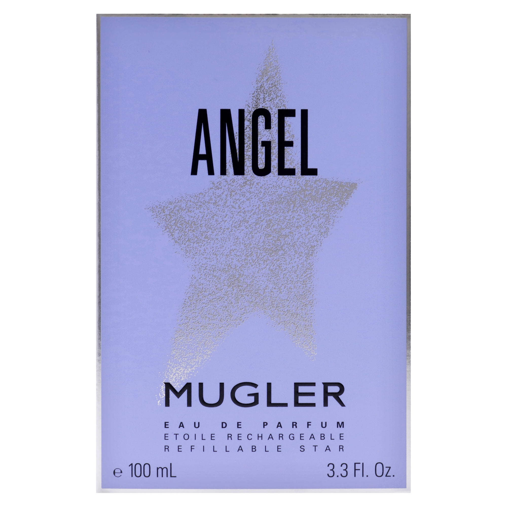 Thierry Mugler Angel Eau De Parfum Etoile Refillable Star,3.3 oz