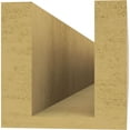 thumbnail image 4 of Ekena Millwork 4"W x 4"H x 28"L Newport Woodgrain TimberThane Rafter Tail, Primed Tan, 4 of 6