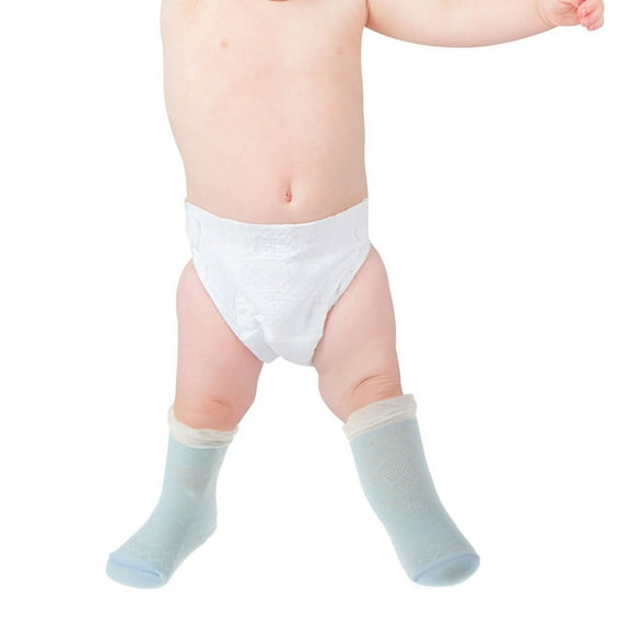 HEMOTON  3 Pairs Long Stockings for Newborn over The Knee Socks Lovely Child