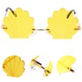 thumbnail image 1 of unbranded 1Ud Gafas Amarillas De Concha Para Y Accesorios En Eventos Y Fiestas, 1 of 8