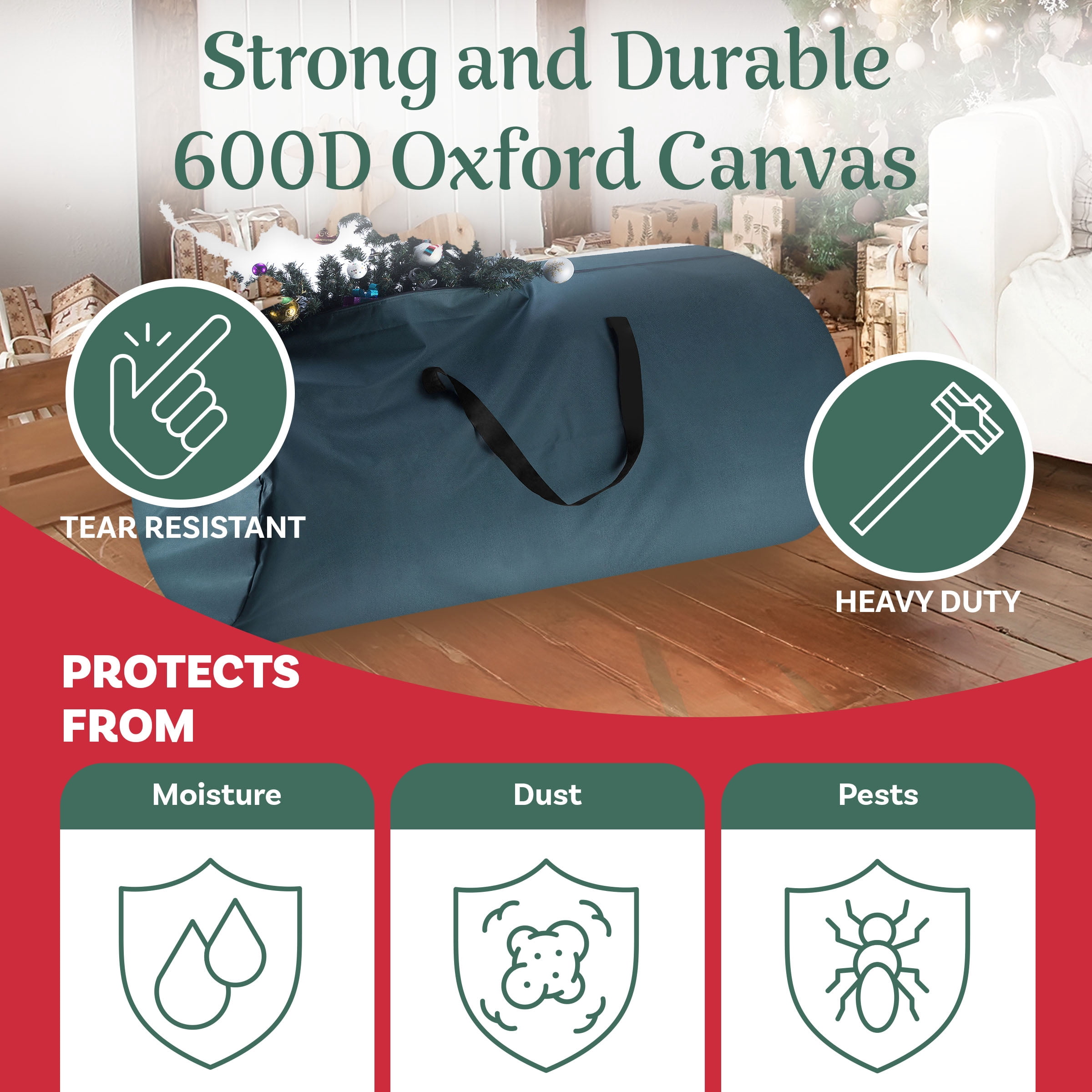 Canvas Christmas Tree Storage Bag
