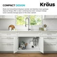 thumbnail image 5 of Kraus KWD200-100MGR 1 Hp Continuous Feed Garbage Disposal - Grey, 5 of 7