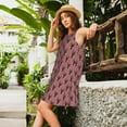 thumbnail image 2 of Lsque German Shepherd Dog Pattern Summer Dresses for Women – Sleeveless T-Shirt Swing Sundress, Perfect for the Beach and Casual Days, 2 of 7
