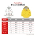 thumbnail image 2 of Rokka&Rolla Boys' Waterproof Rain Coats Rubberized Jackets, Sizes 4-12, 2 of 8
