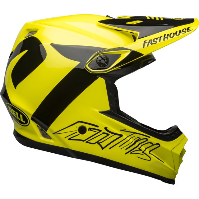 BELL : FULL-9 FUSION MIPS : FASTHOUSE HIVIZ/BLACK : L