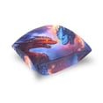 thumbnail image 5 of Fierce Dragons Facing Each Other Throw Pillow Covers Pillowcases 20 x 20 Inch Home Decor 2 Packs for Bedroom Sofa, 5 of 6