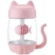 thumbnail image 1 of Humidificador de niebla fría con forma de gato lindo de 350 ml, difusor de luz nocturna LED, atomizador purificador que puede alimentar ventiladores y luces nocturnas rosa-rosa- Sailing Electrónica, 1 of 5
