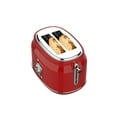 thumbnail image 3 of Culinary Chef Retro 2-Slice Toaster, 900W Stainless Steel with Adjustable Browning, Crumb Tray, and Reheat/Defrost Function - Red, 3 of 6
