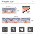 thumbnail image 3 of Yayeee Faucet Mat for Kitchen Sink 14.7" Diatomite Long Splash Guard Pad, Pink Leaves, 3 of 7