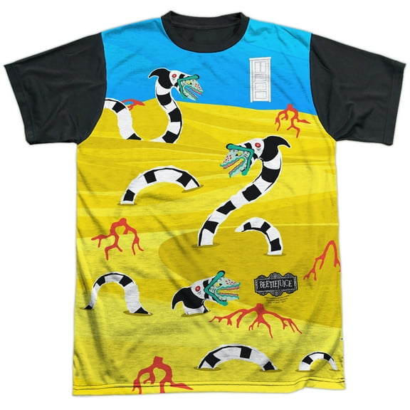 Beetlejuice Sands Of Saturn Unisex Adult Halloween Costume Sublimated T Shirt