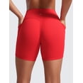 thumbnail image 2 of CRZ YOGA Secretsculpt Butterlift Athletic Shorts Pockets 5'' No Front Seam Womens High Waist Workout Booty Scrunch Butt, 2 of 6