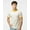 Vintage White/ Mellow Yellow, variant on Tultex Unisex Fine Jersey Ringer T-Shirt
