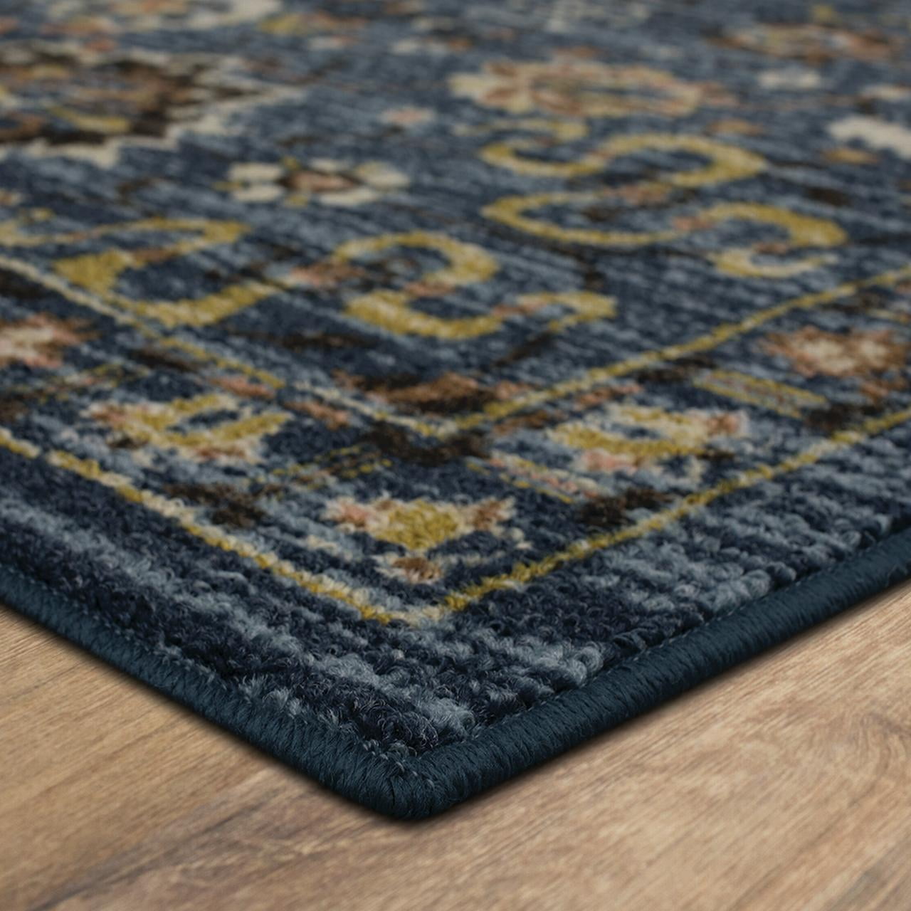 Mohawk Home Tinto Blue Printed Area Rug, 7' 6" x 10'