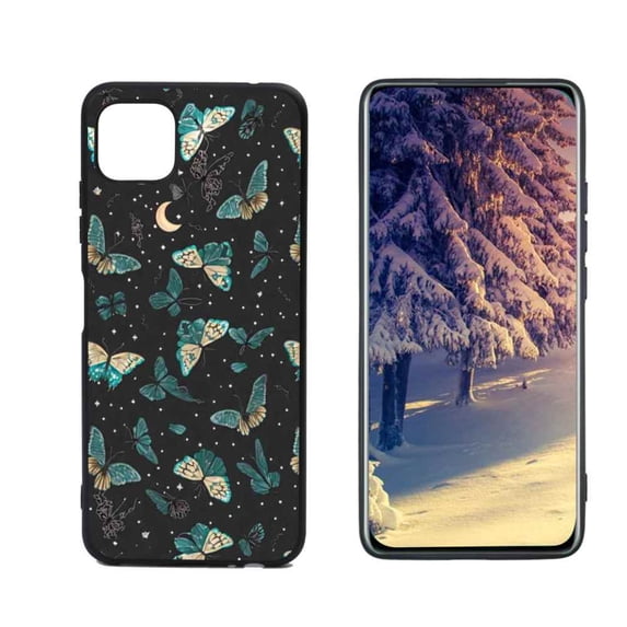 Butterflies-Witchy-Goth-Cottagecore-Forest-3 Phone Case, Degined for Boost Mobile Celero 5G Case Men Women, Flexible Silicone Shockproof Case for Boost Mobile Celero 5G