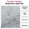 thumbnail image 2 of SHCKE Indoor Fluffy Area Rugs Ultra Soft Area Rug for Bedroom Home Decor Carpet Bedside Area Rug Non-Slip Rugs Washable Fuzzy Rugs Grey 6.56x10Ft, 2 of 6