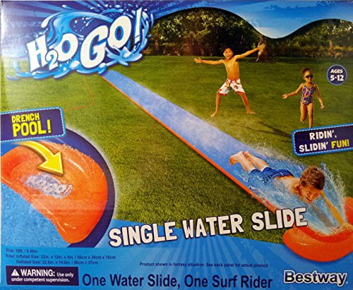 walmart h2ogo water slide