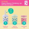 thumbnail image 2 of Vasos de vidrio para niños y bebés Elk and Friends, 240 ml, 4 unidades, 2 of 7
