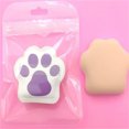 thumbnail image 1 of TAPDRA Durable Cat Paw Puff for Cosmetics, Dust-Resistant Leather, Even Powder Distribution, Suitable for All Skin Types, 1 of 22