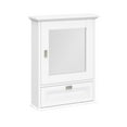 thumbnail image 5 of RiverRidge Geneva Bathroom and Laundry Mirrored Wall Mount Storage Medicine Cabinet with Drop-Down Door - White, 5 of 7