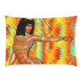 thumbnail image 1 of BOSDECO Egyptian Woman Pillow Case Pillow Cover Two Sides Printing 20x30 inches, 1 of 2
