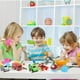 thumbnail image 5 of Bloques de construcción de dinosaurios para niños huevo de Pascua 12 en 1 bricolaje partículas pequeñas bloques de construcción de dinosaurios caja ciega de huevo Gacha ANGGREK Otros, 5 of 8