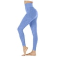 thumbnail image 1 of Gibobby Pantalones deportivos Moda mujer cadera punto sin costuras cintura alta velocidad pantalones Fitness Yoga pantalones(Azul marino， L), 1 of 5