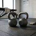 thumbnail image 3 of MotionGrey 10LB Cast Iron Kettlebell with Wide Non-Slip Grip Handle, Textured Strength Training Weight for Home Gym, Full Body Workout & Functional Fitness, 3 of 4