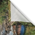 thumbnail image 3 of Ambesonne Beach Kitchen Curtains, Tropical Ocean Scenery, 55"x39", Green and Blue, 3 of 3