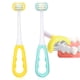 thumbnail image 1 of cepillos de dientes para autismo de 3 caras, tres cerdas para necesidades especiales, cerdas suaves para niños, suave y suave para el cuidado completo de dientes y encías brillar Hogar, 1 of 4