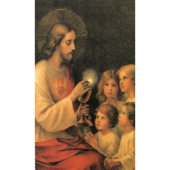 On Your First Communion N holy card - laminated - Pack of 25