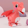 thumbnail image 2 of Dinosaur Toys Tou-ch Recording Talking Cartoon Dinosaurs With Sound Light Gifts, 2 of 2