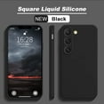 thumbnail image 3 of Nueva funda cuadrada de silicona líquida para Samsung Galaxy S24 S23 S22 S21 S20 Ultra Plus FE A54 A53 A52 A73 5G 4G funda suave a prueba de golpes, 3 of 5