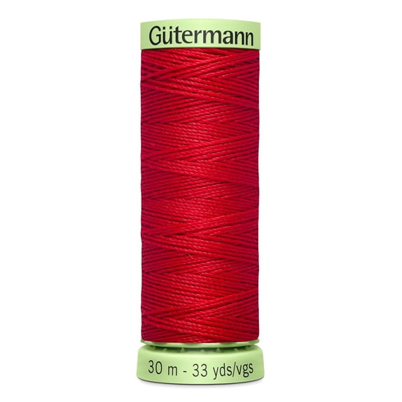 Gutermann 33 Yd Top Stitch Heavy-Duty Thread-Scarlet
