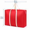 thumbnail image 2 of Miogawg Large Storage Bags, Big Moving Bags With Strong Zippers & Carrying Handles, Storage Totes For Camping, Clothes, Bedding, Comforters, Pillows, 2 of 6