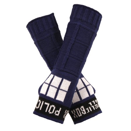 Doctor Who TARDIS Adult Costume Arm Warmers One