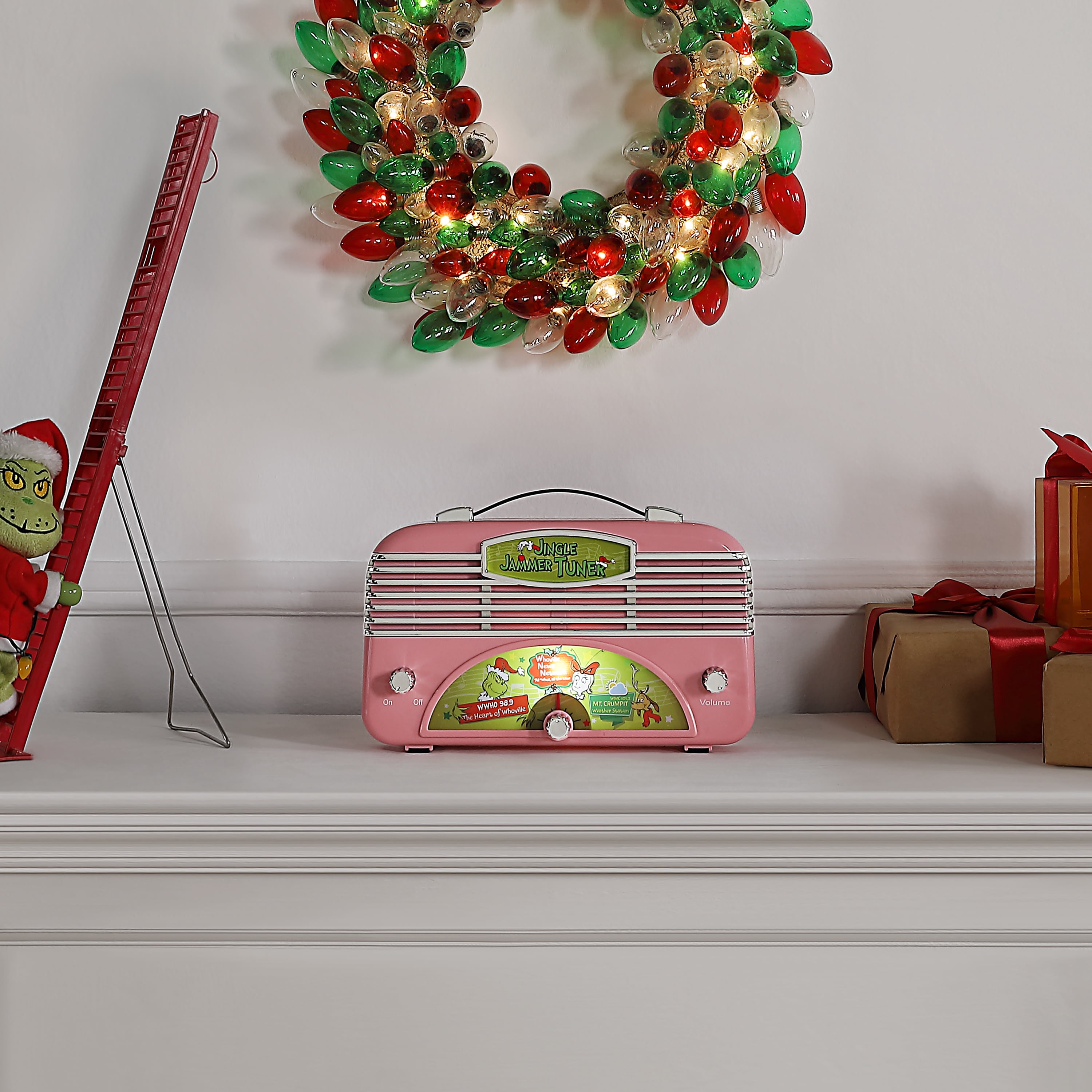 Grinch Jingle Jammer Tuner, Pink