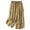 Khaki, variant on Summer Flowy Palazzo Pants for Women 2025 Beach Casual High Waist Drawstring Solid Color Wide Leg Straight Linen Loose Lightweight Pants Trousers