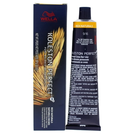 Koleston Perfect Permanent Creme Hair Color - 9 16 Very Light Blonde-Ash Violet