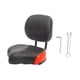 thumbnail image 2 of Cojín para asiento trasero de bicicleta, respaldo ajustable, ergonómico para viajes Rojo, 2 of 9