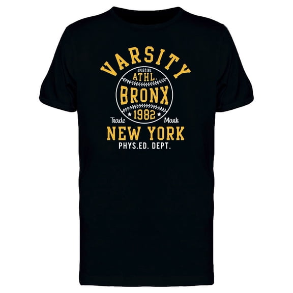 Varsity Baseball Team Logo T-Shirt Men -Image by Shutterstock, Male 3X-Large