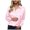 Light Pink_1, variant on Towmus Satin Blouses for Women Button Down Shirts Silk Clothes Roll Up Long Sleeve Business Casual Tunic Tops