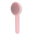 thumbnail image 4 of Peine Para El Pelo De Gato, Cómodo Cepillo Para Gatos De Aguja Gruesa Para Perros ANGGREK Rosa, 4 of 8