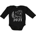 thumbnail image 3 of Inktastic 2021 Chinese New Year Ox Boys or Girls Long Sleeve Baby Bodysuit, 3 of 5