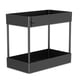 thumbnail image 1 of Debajo del fregadero Gabinete Rack Titular Organizador Apilable Condimento Cosméticos Herramientas 2 Niveles Hogar Armario Soporte para Baño Cocina Negro Inevent HA010538-01B, 1 of 6