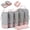 Pink, variant on 6-Piece Expandable Space-Saving Packing Cubes, Expandable Space-Saving Cubes, Mesh Luggage Organizers, Shoe Bag and Laundry Pouch for Suitcase, Carry-On, Cruise, Backpack, Closet (A)