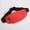 red, variant on Unisex Waist Pack with Adjustable Belt for Running Hiking Travel Hands Free Phone Wallet Storage Lightweight Durable Outdoor Sports