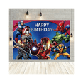 thumbnail image 5 of Telón de fondo decorativo para fiestas alusivo a Avengers, 5 of 5