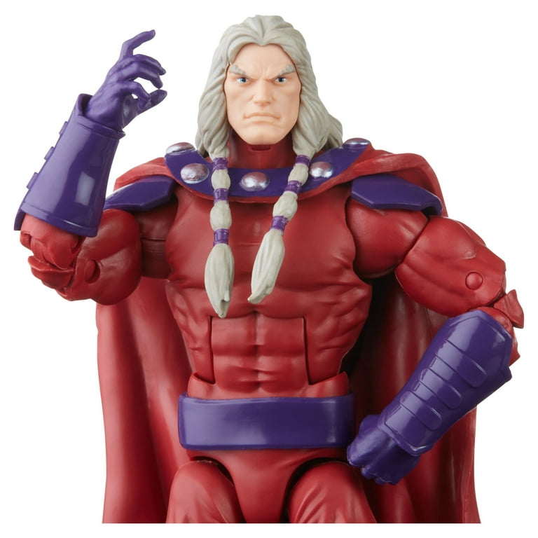 Hasbro Marvel Legends Series 6-inch Action Figure Magneto, Premium Design,  5 Accessories