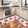 thumbnail image 3 of Kitchen Rugs Sets Of 2,Pioneer Flower Floral Print Pattern Anti Fatigue Kitchen Mat Rugs Non Slip Washable,Decorative Kitchen Floor Mats for Kitchen,Sink,Laundry,17X47 Inch, 3 of 5