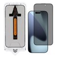 thumbnail image 1 of For iPhone 17 Anti-Spy Screen Protector Silk Printing High Aluminium-Silicon Glass Easy Installation, 1 of 5